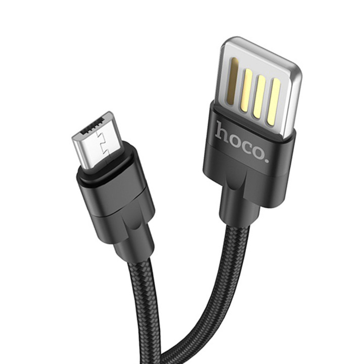 DATA-кабель Hoco U55 Outstanding Micro 1.2-м, Black