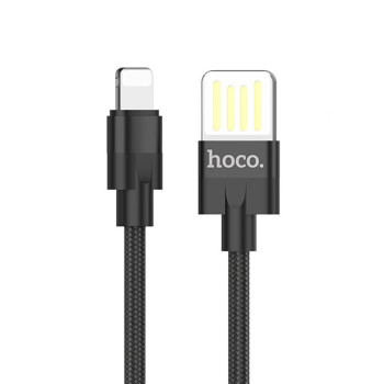 DATA-кабель Hoco U55 Outstanding lightning 1.2M, Black