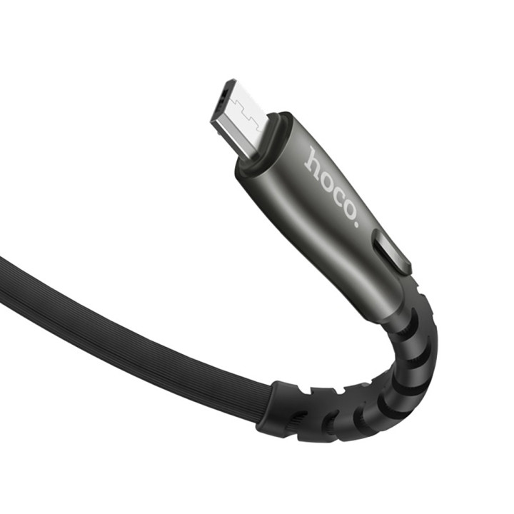 Data-кабель Hoco U58 Core Micro Usb, 2,4А, 1,2 м Black