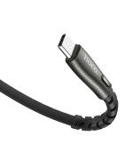 Data-кабель Hoco U58 Core Type-C, 3,0А, 1,2м Black