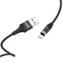 Data-кабель Hoco U76 Micro USB 1,2м, Black