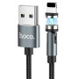 Data-кабель Hoco U94 Universal Rotating Lightning 1.2-м., Black