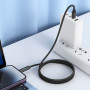 USB кабель Hoco U127 Type-C to Lightning 27W 1.2m з дисплеєм, Black