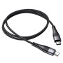 Data-кабель Hoco U99 Vortex Magnetic Cable Type-C 5A 100W 1m, Black