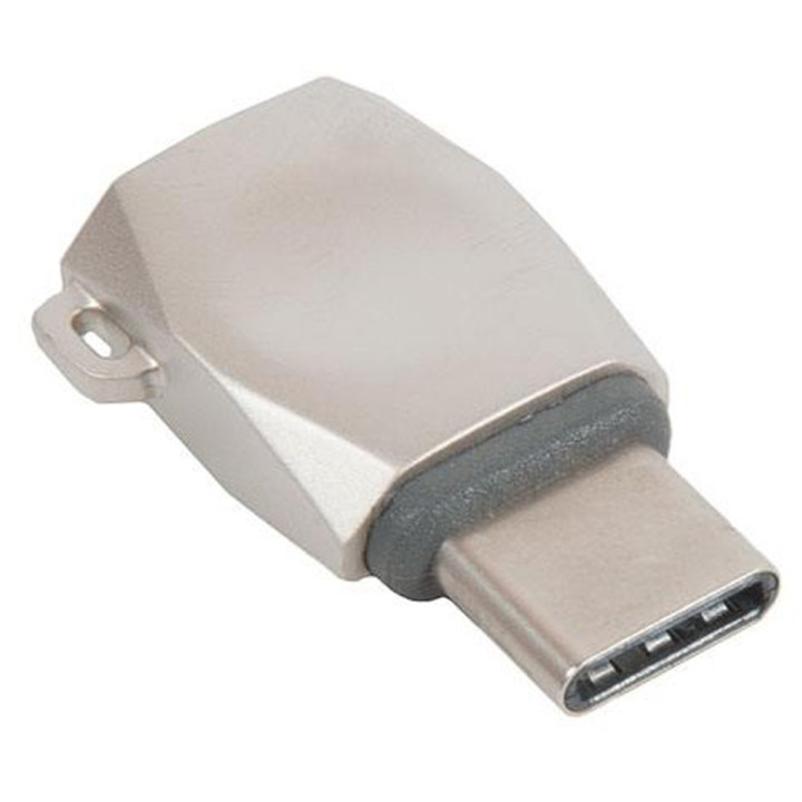 Переходник OTG Hoco UA8 Micro USB - Type-C Stell