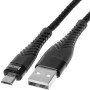 Data-кабель Hoco UD02 Micro USB, 3А, 1м Black