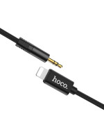 AUX кабель Hoco UPA13 lightning 1м, Black