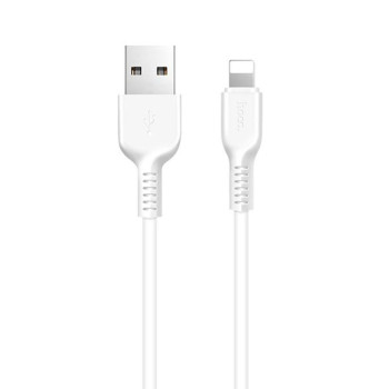 DATA-кабель Hoco X20 Lightning 3M, White