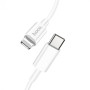 USB кабель HOCO X36 18W PD Type-C to Lightning, 1м White