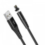 Data-кабель Hoco X60 Magnetic Charging Cable Lightninig 2A 1m, Black
