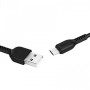 DATA кабель Hoco X13 micro USB 1 м. Black