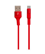 Кабель USB Hoco X26 Xpress Charging Micro-USB, 1м, Red