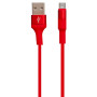 Кабель USB Hoco X26 Xpress Charging Micro-USB, 1м, Red