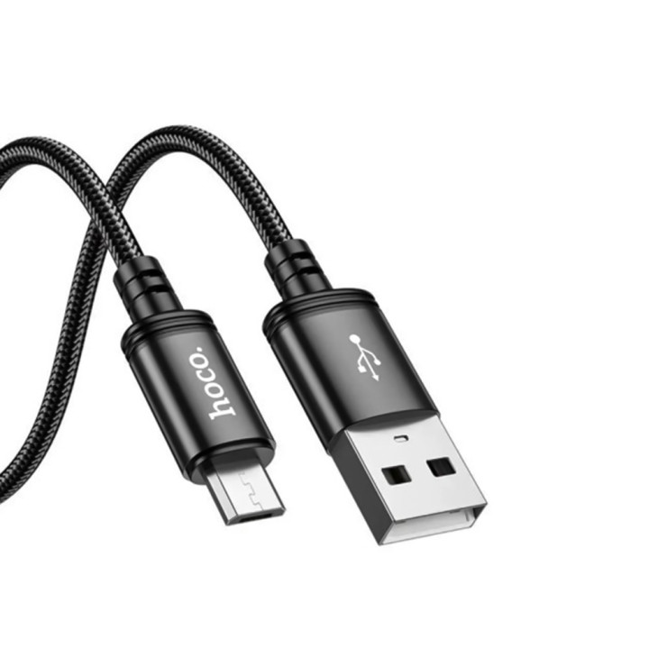 USB кабель Hoco X91 MicroUSB 2.4A 3m, Black