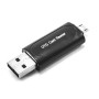 Кардридер (Card Reader) OTG C&Q microSD/SD для USB/micro USB