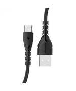 USB кабель Proda PD-B47a USB to Type-C 1m, Black