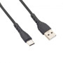 USB кабель Proda PD-B47a USB to Type-C 1m, Black