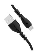 USB кабель Proda PD-B47m USB to MicroUSB 1m, Black