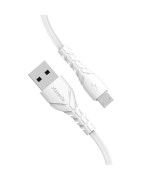 USB кабель Proda PD-B47m USB to MicroUSB 1m, White