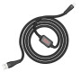 Data-кабель Hoco S4 With Timer lightning 2.4А 1.2м