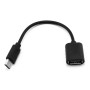  Кабель переходник TOTO OTG S-K07 USB - Type-C, Black