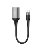 Кабель переходник OTG XO NB201 USB - MicroUSB, Black