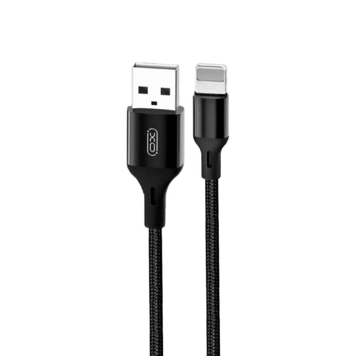 USB Кабель Quick Charge XO NB143 USB-Lightning 2A 2 m, Black