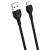 Дата кабель XO NB200 Quick Charge USB to Lightning 2.1A 2m, Black