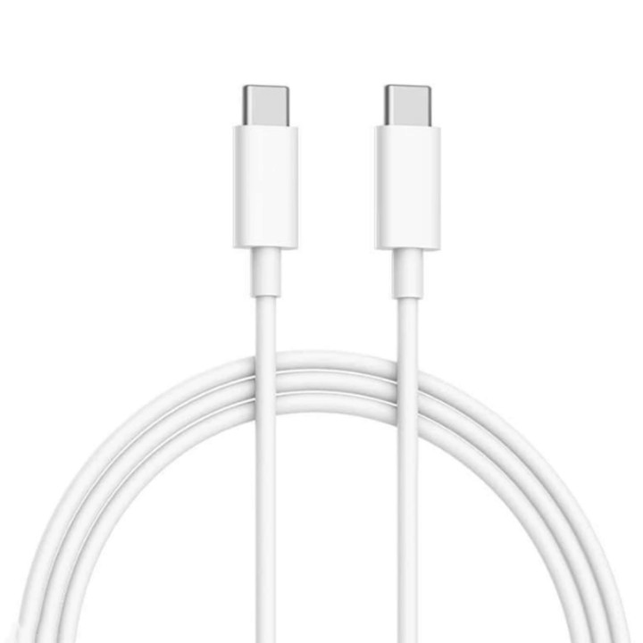 Data-кабель Xiaomi Mi (OR) SJX10CCZM Type-C to Type-C 5А 1.5м, White