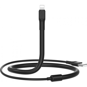 USB Кабель XO NB195 2in1 USB to Lightning 1.2m, Black