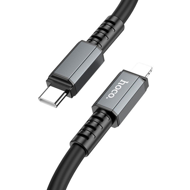 Дата кабель Fast Charging Hoco X85 20W Type-C to Lightning 1m, Black