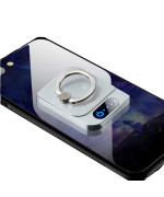 Кільце тримач для телефона із запальничкою ZK805, Silver