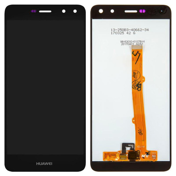 Дисплейний модуль (LCD дисплей + touch screen) для Huawei Y5 2017 / Y6 2017, Black