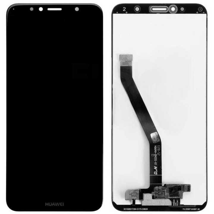 Дисплейний модуль (LCD дисплей + touch screen) для Huawei Y6 2018 Black