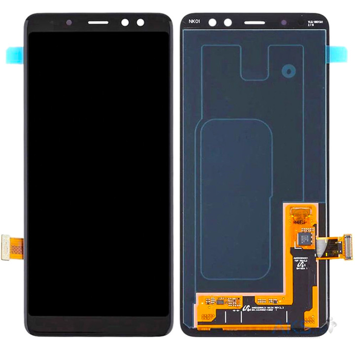  Дисплейний модуль / екран (дисплей + Touchscreen) для Samsung Galaxy A8 2018 (A530), LCD, BLack