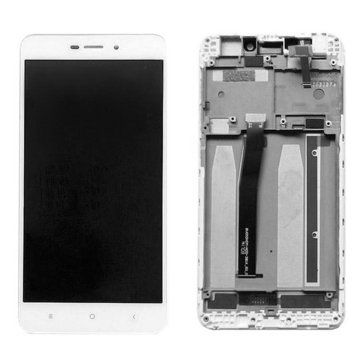 Дисплейный модуль (LCD дисплей + touch screen + frame) для Xiaomi Redmi 4A, White