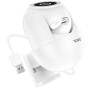 IP-камера видеонаблюдения Hoco D2 outdor PTZ HD с микрофоном и динамиком IP65, White