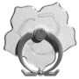 Кольцо-подставка, держатель для смартфона ZBS Metal Flower