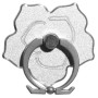 Кольцо-подставка, держатель для смартфона ZBS Metal Flower
