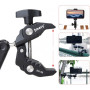 Кріплення Jmary SR-56 Super Clamp з кульовою головкою 360° для смартфона, камери та LED-обладнання, Black