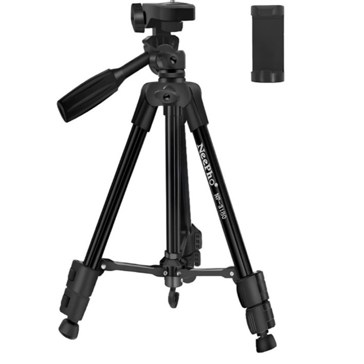 Штатив-  трипод NeePho NP-3170S для телефона с Bluetooth-пультом 40–105 см, Black