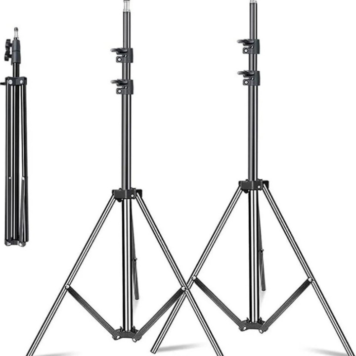 Штатив NeePho NP-9988 для фотоаппарата, камеры и LED-лампы, 72–210 см, Black