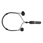 Вакуумні Bluetooth навушники-гарнітура Borofone BE10 2 в 1 (Gray)