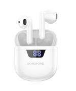 Bluetooth навушники-гарнітура Borofone BW05 250mAh, White