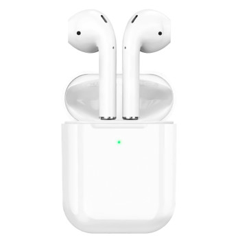 Bluetooth навушники-гарнітура Borofone BW25 True wireless headset 350 mAh BW25W, White