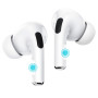 Bluetooth навушники-гарнітура Borofone BW27 True wireless headset 300 mAh, White