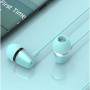 Проводные наушники с микрофоном XO EP51 (Mini Jack 3.5 mm), Turquoise