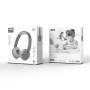 Дитячі навушники XO EP47 Kids study headphones, Blue Green