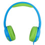 Дитячі навушники XO EP47 Kids study headphones, Blue Green