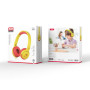 Детские наушники XO EP47 Kids study headphones, Yellow Red